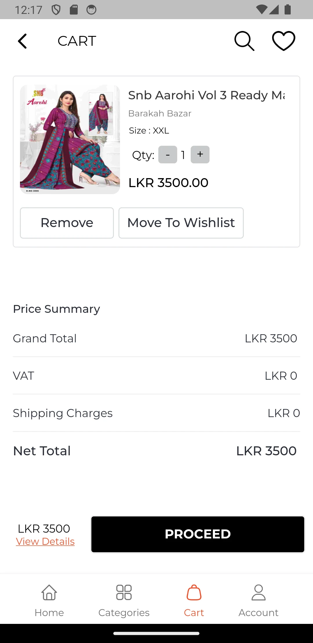 Barakkah.lk screenshot
